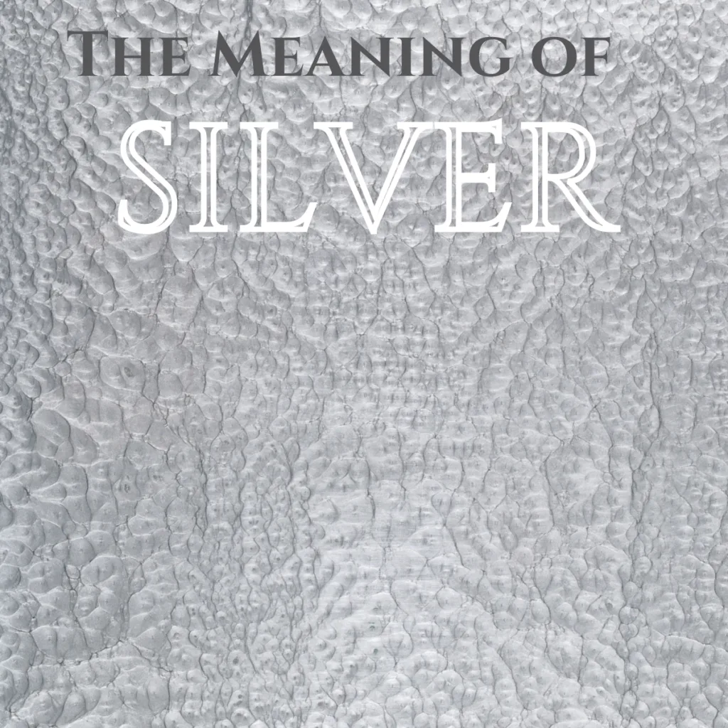 Color Silver Meaning